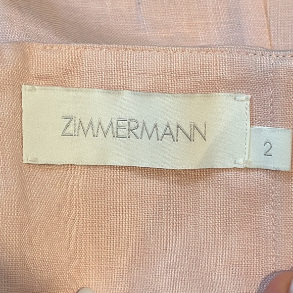 Zimmermann Freja Broderie Anglaise-Trimmed Linen Blouse & Shorts Set Sz Zimm 2 - Picture 11 of 16